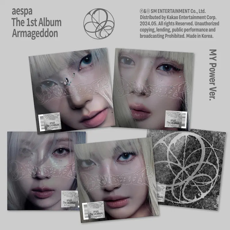 aespa 1st Album - Armageddon (MY Power Ver.) – HEY KPOP