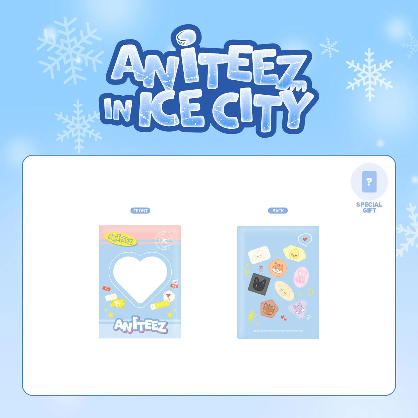 ATEEZ ANITEEZ In Ice City Official Merchandise - Collect Book