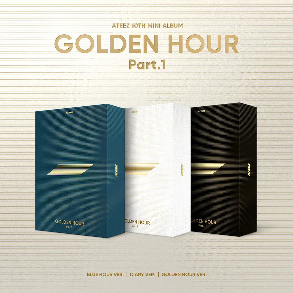 ATEEZ 10th Mini Album - GOLDEN HOUR : Part.1