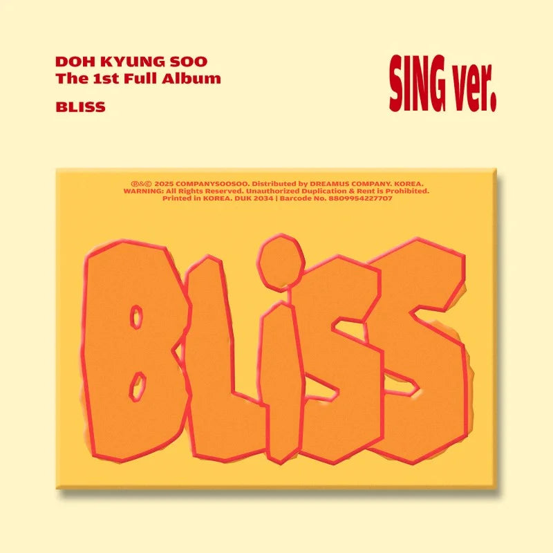 Doh Kyung Soo 1st Album - BLISS