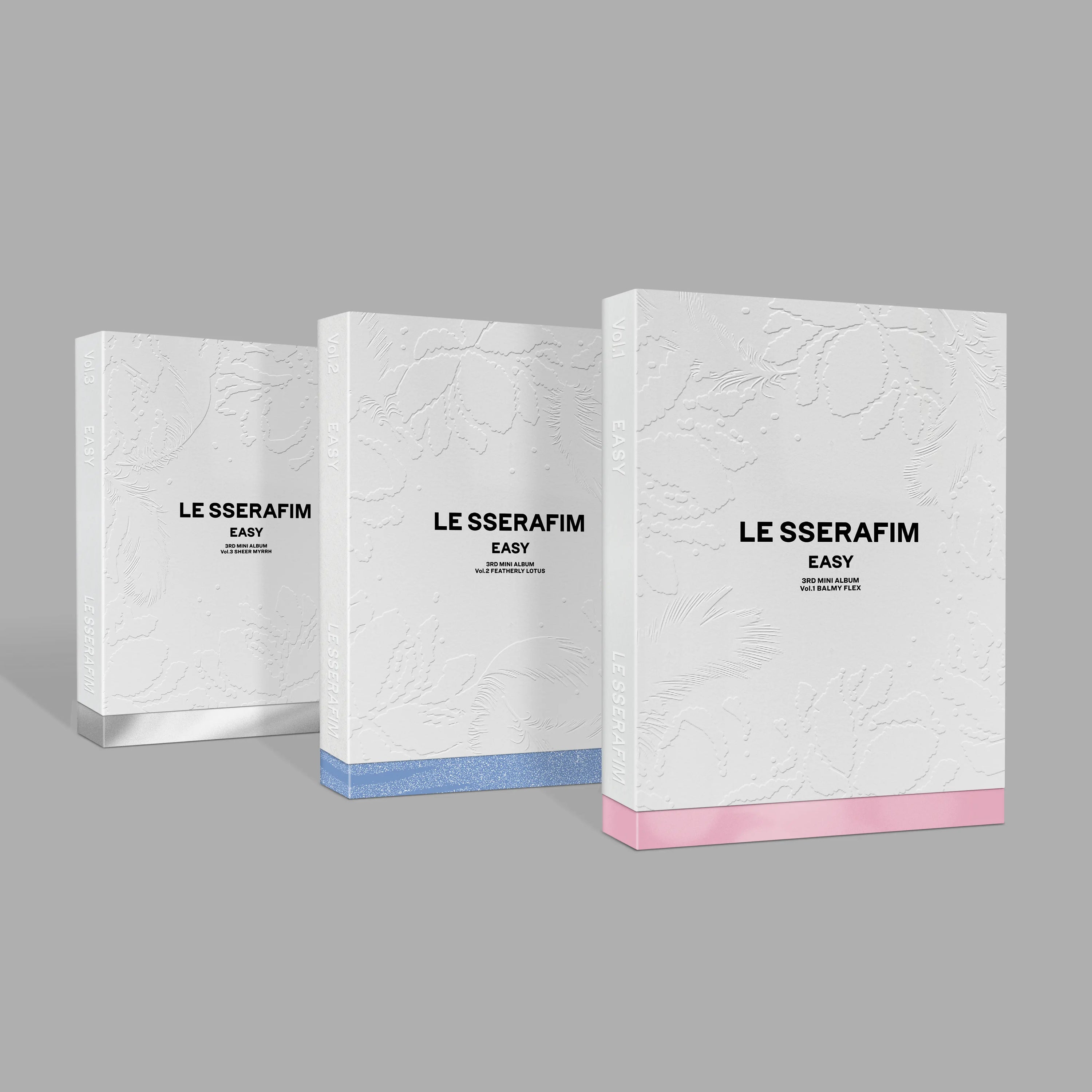 Le Sserafim 3rd Mini Album - EASY