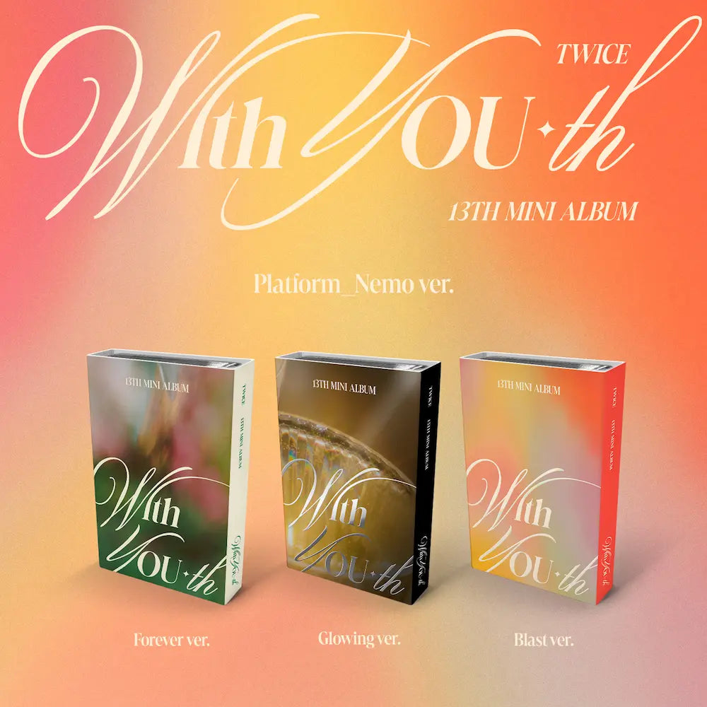 TWICE 13th Mini Album - With YOU-th (Platform_Nemo Album)