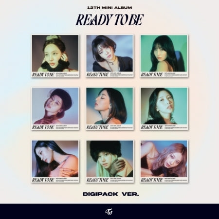 Twice 12th Mini Album - Ready To Be (Digipack Ver.)