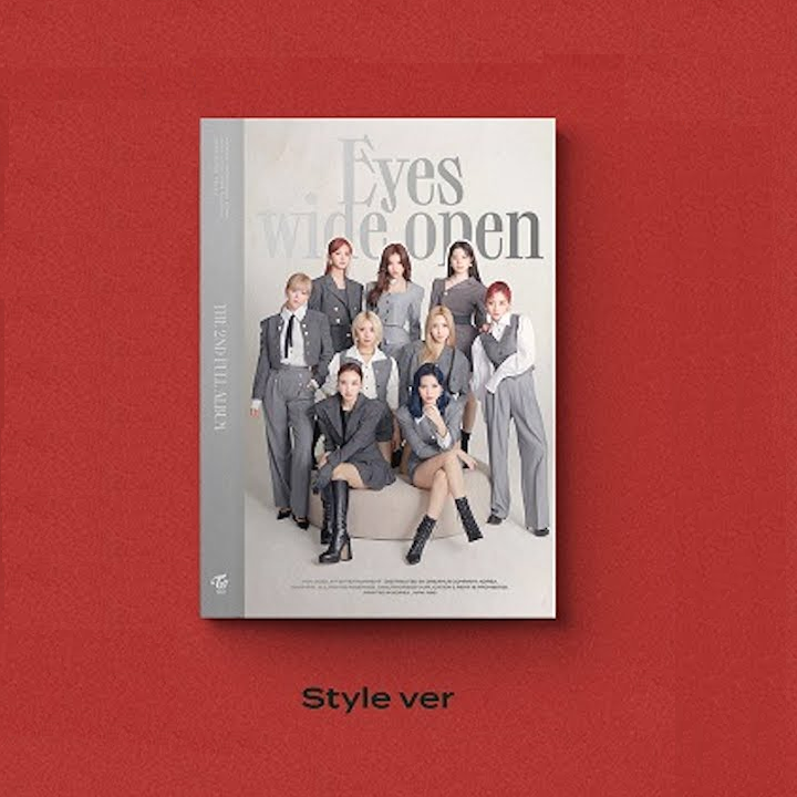 Twice 2nd Album - Eyes Wide Open