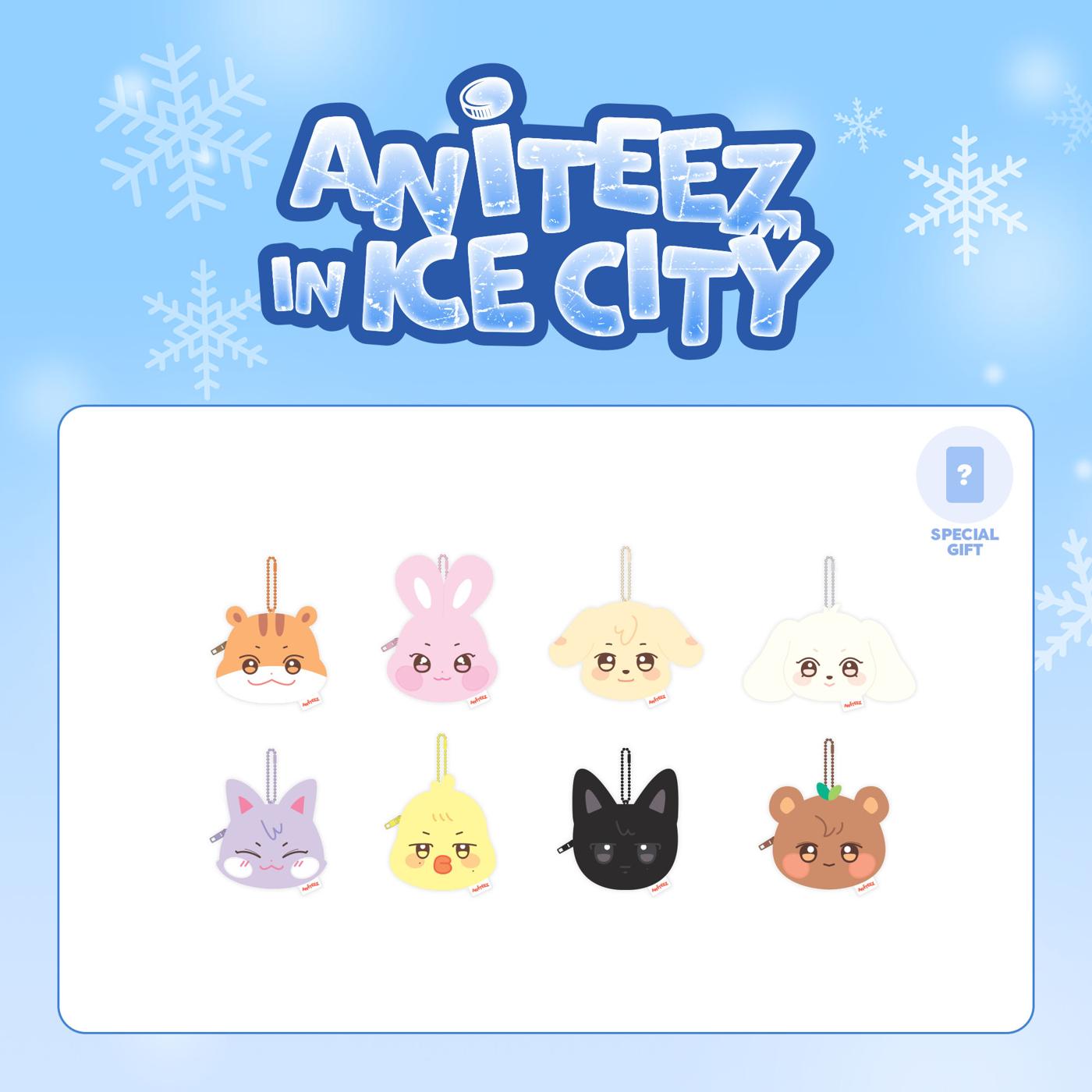 ATEEZ ANITEEZ In Ice City Official Merchandise - Mini Pouch